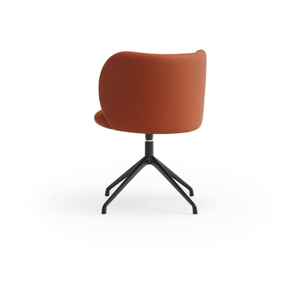 Оранжев тапициран трапезен стол Mogi – Teulat-image-2