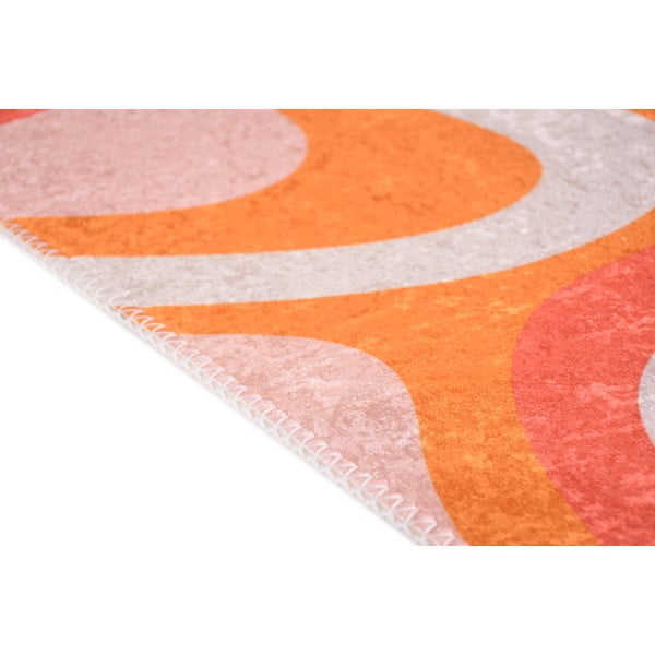 Оранжев килим подходящ за пране 120x180 cm Colors of Joy – Vitaus-image-2