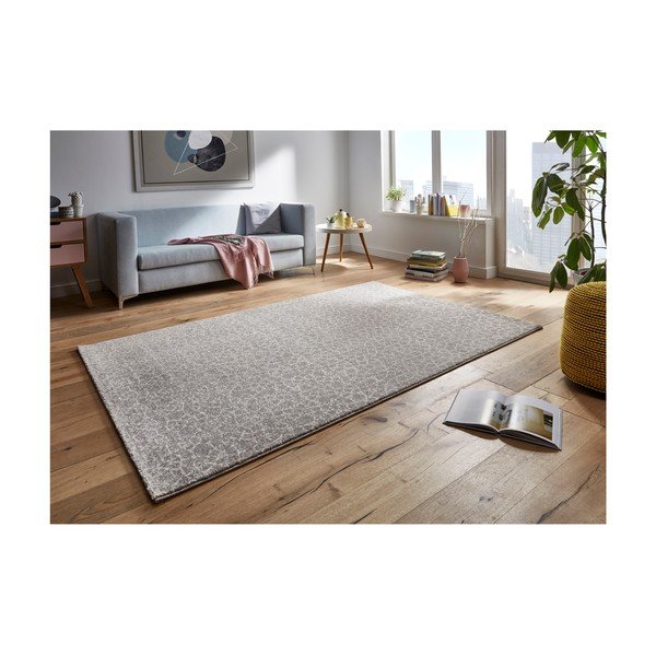 Сив килим Tiffany, 80 x 150 cm - Mint Rugs-image-3