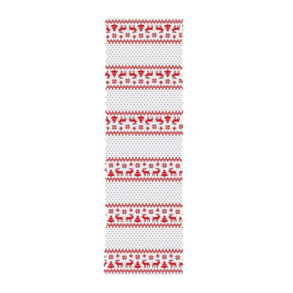 Комплект от 4 коледни калъфки за възглавници и покривка за маса Nordic Knit - Minimalist Cushion Covers-image-3