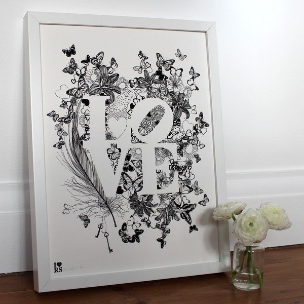 Plakát Love, 30x40 cm, speciální edice-image-1