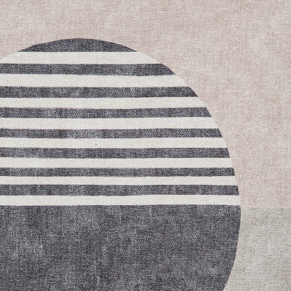 Сива пътека със смес от памук подходяща за пране 60x170 cm Whisper – Think Rugs-image-4