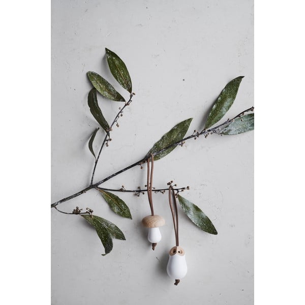 Дървен коледен орнамент Сова - Rosendahl-image-2