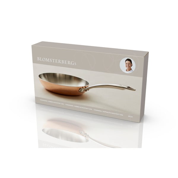 Тиган от неръждаема стомана/мед ø 20 cm – Blomsterbergs-image-4