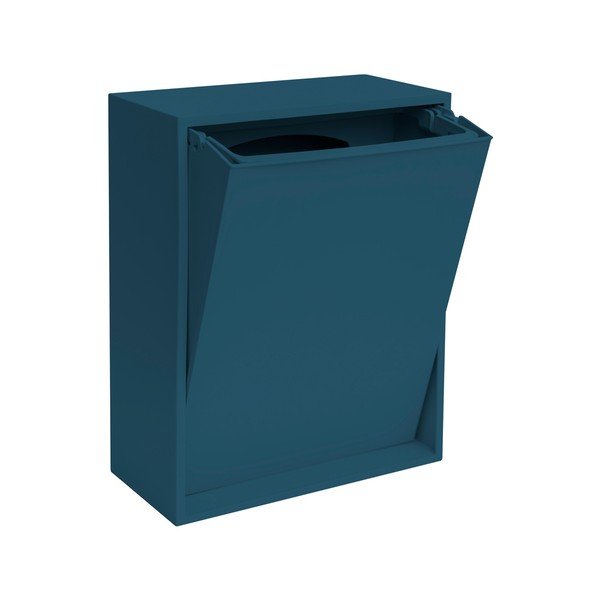 Синьо  кошче за боклук за рециклиране/стенно от рециклирана пластмаса Recycling Box – ReCollector