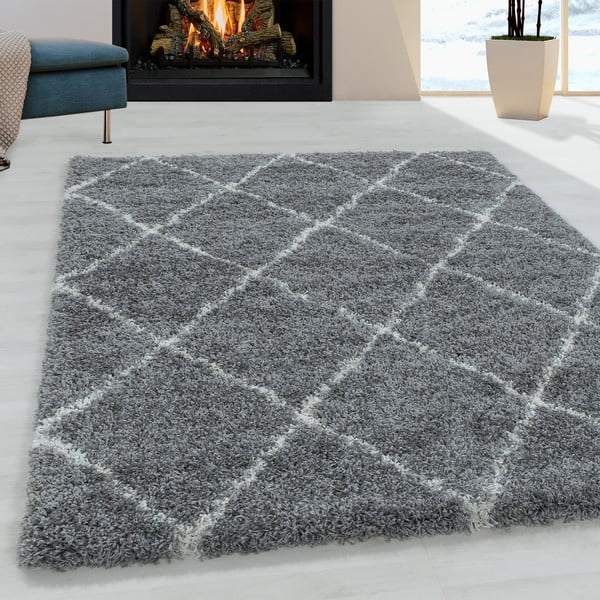 Сив килим 60x110 cm Alvor – Ayyildiz Carpets-image-1