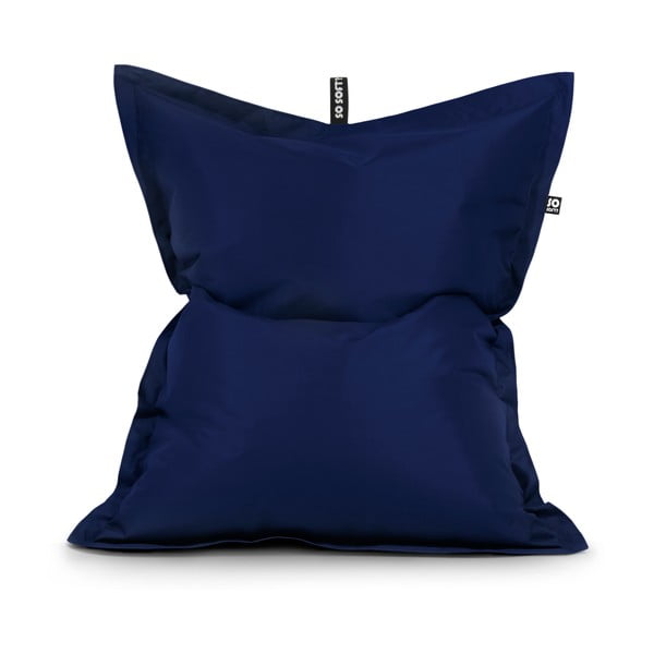 Тъмносин пуф Pad XL – So Soft?