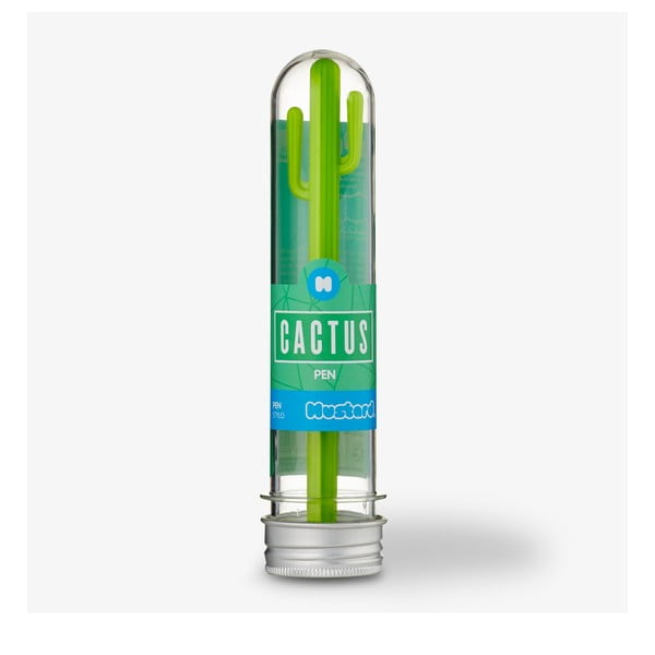 Зелена писалка Cactus - Just Mustard