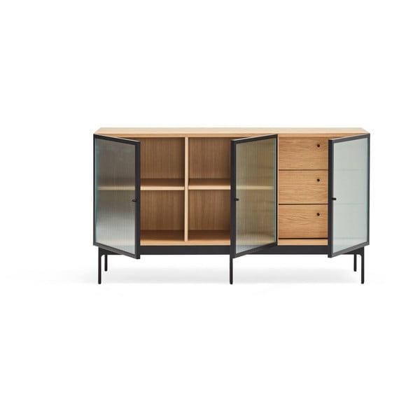 Витрина от дъб 140x78 cm Blur - Teulat-image-2