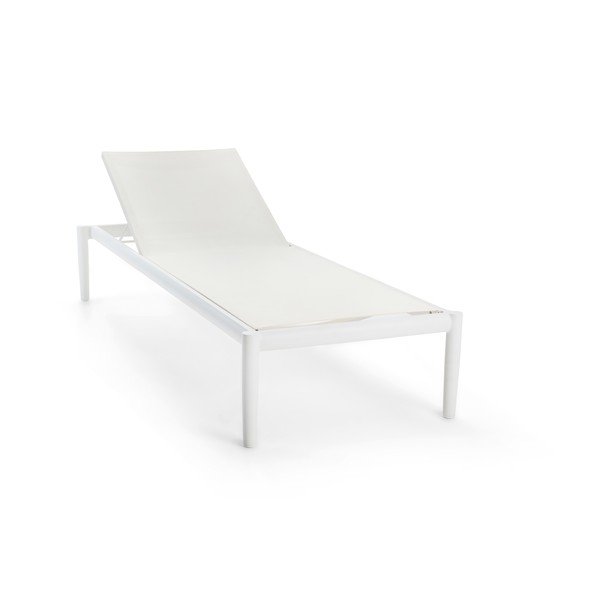 Кремав метален градински шезлонг Switch - Diphano-image-3