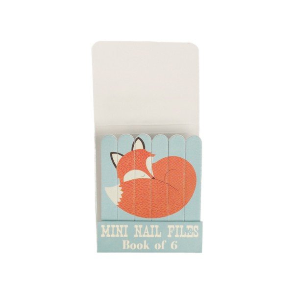 Комплект от 6 мини пили за нокти Rusty The Fox Rusty the Fox - Rex London