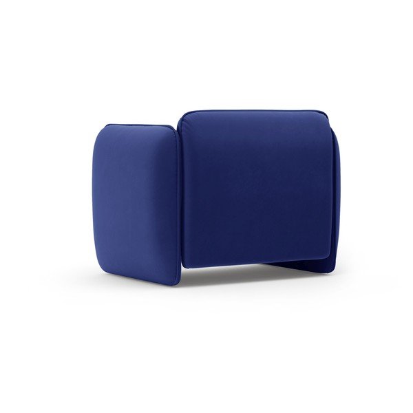 Синьо  кадифено кресло Georgia – Micadoni -image-3