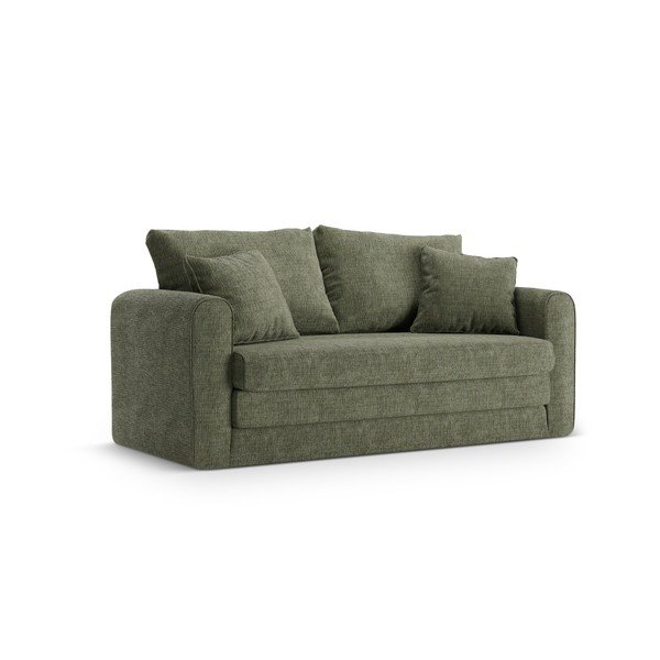 Зелен сгъваем диван 158 cm Lido – Micadoni 