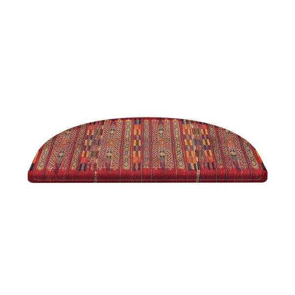 Червени стълбищни стъпала в комплект от 16 части 65x20 cm Anatolia - Vitaus