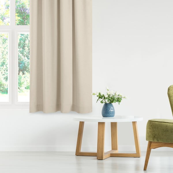 Завеса в кремав цвят 220x175 cm Carmena - Homede-image-1