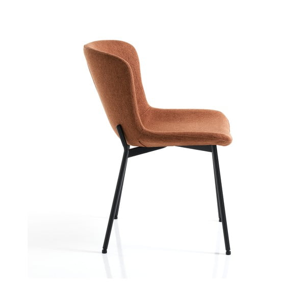 Оранжеви трапезни столове в комплект от 2 бр. Snug – Tomasucci-image-3