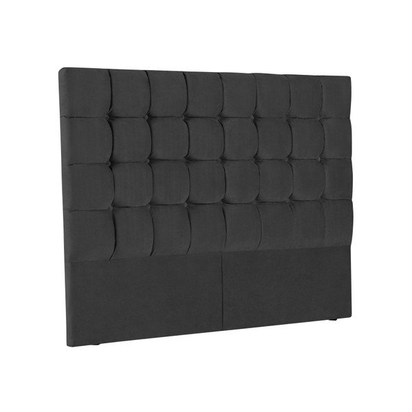 Tmavě šedé čelo postele Kooko Home Hasso, 120 x 200 cm-image-1