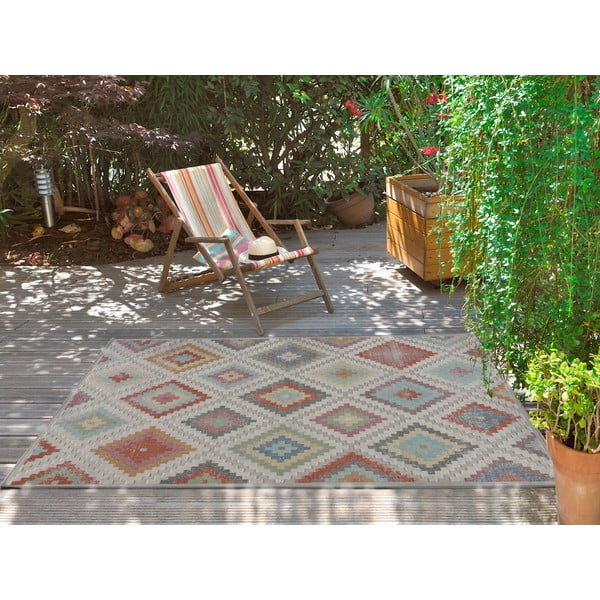 Бежов килим за открито 190x133 cm Soley - Universal-image-1