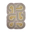 Зелен ръчно изработен вълнен килим 160x230 cm Spiral Shaped  – Flair Rugs