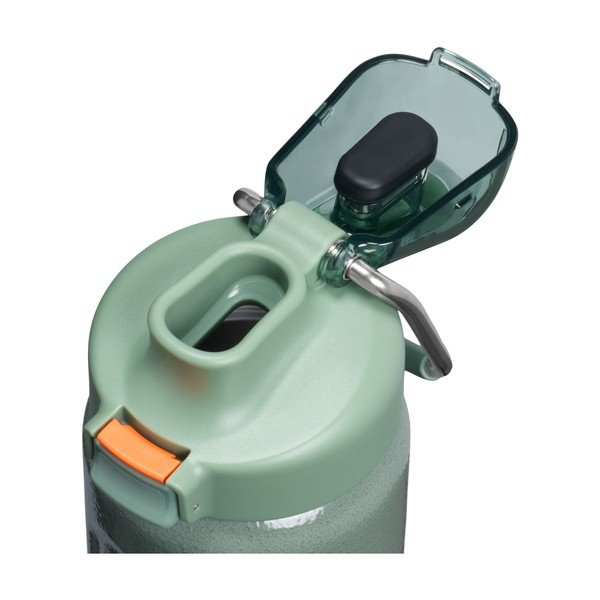 Зелена бутилка за пътуване бутилка  от неръждаема стомана 470 ml Wellspring Bottle Hammertone Green – Stanley-image-1