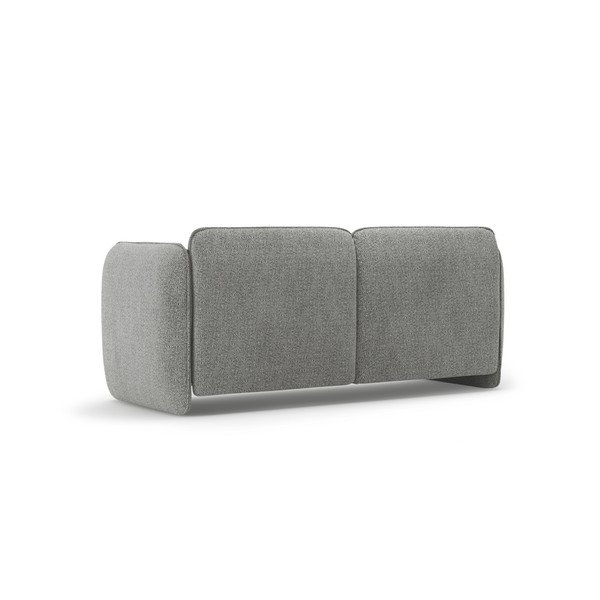 Светлосив шенилов диван 168 cm Georgia – Micadoni -image-3