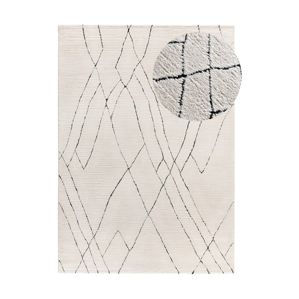 Килим в цвят слонова кост 120x170 cm Turin – Universal