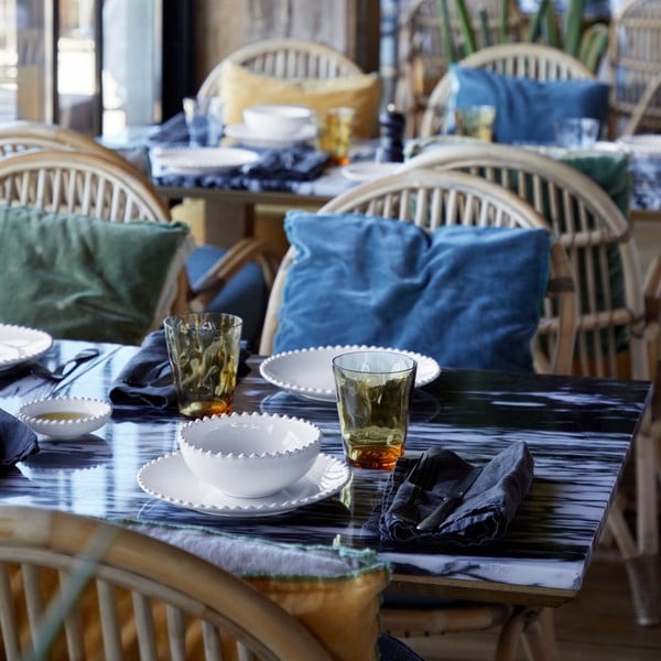 Купа от бял фаянс , ⌀ 16 cm Pearl - Costa Nova-image-1