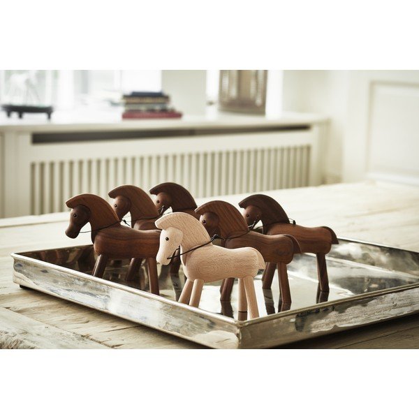 Статуетка от масивна букова дървесина Horse - Kay Bojesen Denmark-image-1