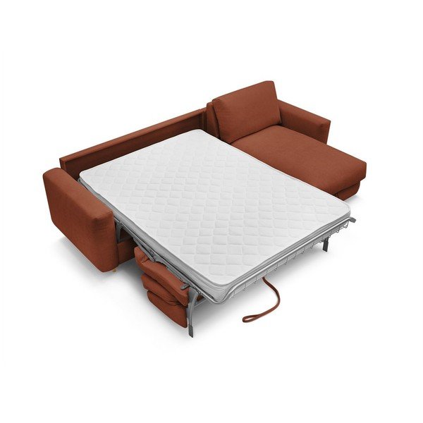 Оранжев ъглов диван Nouveau Cocoone – Bobochic Paris-image-4