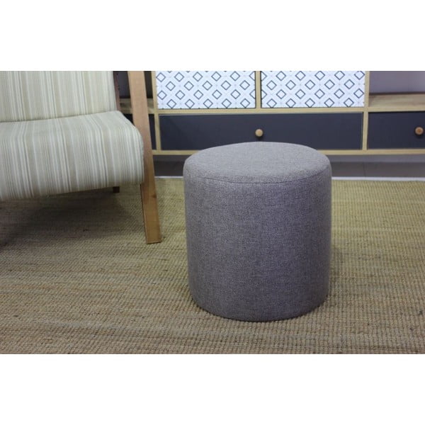 Сива табуретка Silindir – Balcab Home-image-4