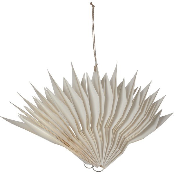 Бяла коледна светлинна украса ø 45 cm Flinga - Star Trading-image-4