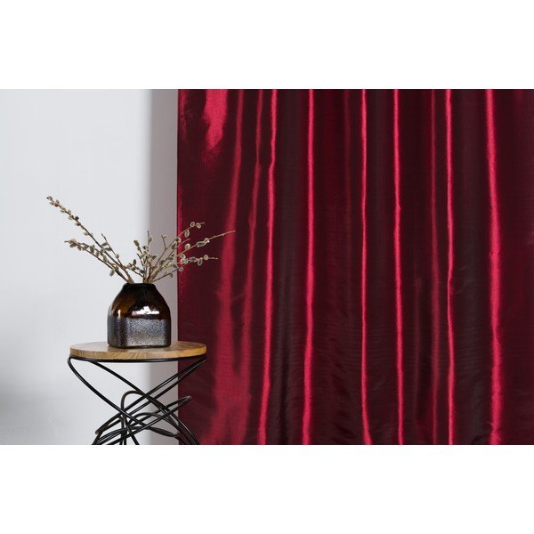 Бордо завеса 140x245 cm Royal Taffeta - Mendola Fabrics-image-2