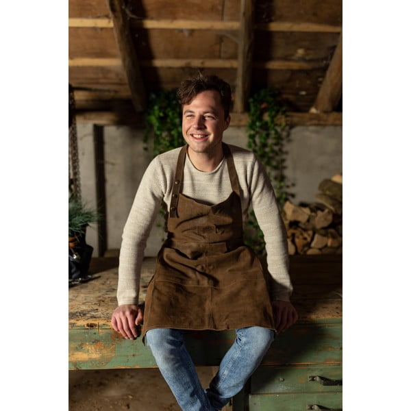 Кожена престилка за открито Barbecue - Esschert Design-image-1