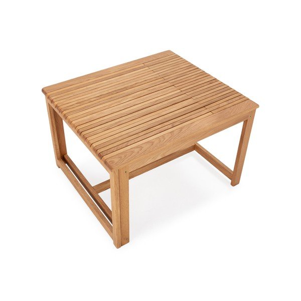 Масичка за кафе от масивен дъб в естествен цвят 60x70 cm Unai – MOME-image-4