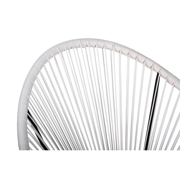 Бял градински стол метален/пластмасов Avocado Comfort – Bonami Selection-image-4