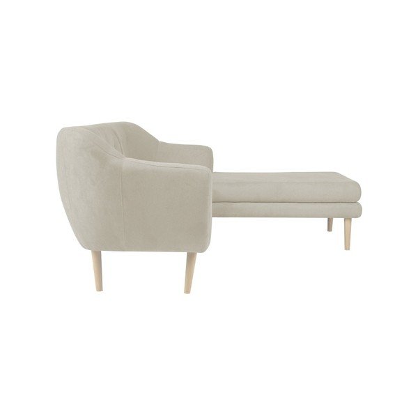 Béžová pohovka s lenoškou na pravé straně Mazzini Sofas Sicile-image-2