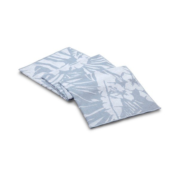 Синя плажна кърпа 180x100 cm Botanic - Foutastic-image-1