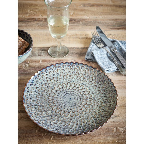 Сиви глинени чинии в комплект 4 бр. ø 26,5 cm Katrina – Bloomingville-image-1