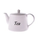 Чайник от бяла керамика , 1000 ml - Dakls