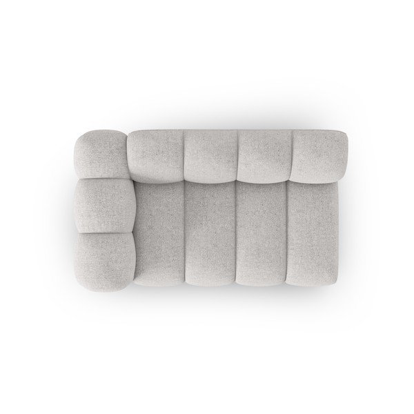 Светлосив модулен диван (ляв ъгъл) Lupine – Micadoni Home-image-3