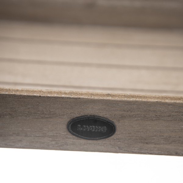 Кафяв поднос за сервиране от пресована дървесина , 34 x 20 cm - Orion-image-4