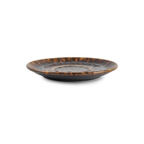Кафява порцеланова чинийка ø 15 cm Resto – BonBistro-image-1