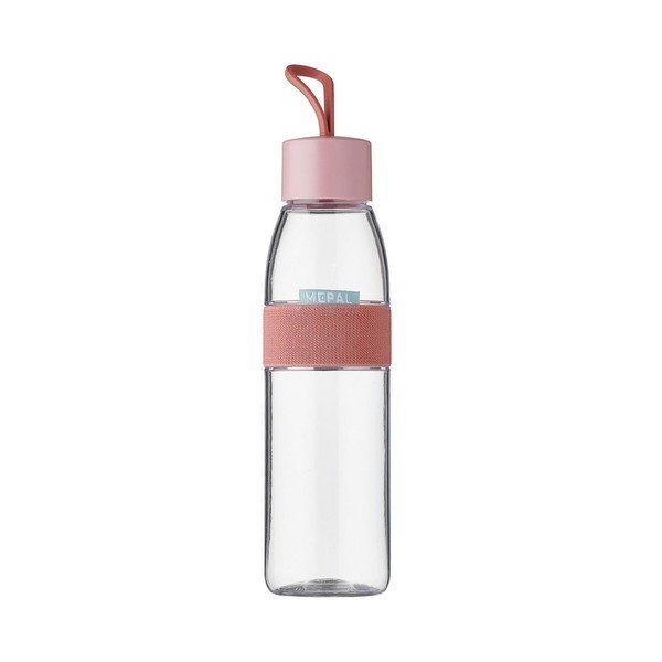 Светлочервена пластмасова бутилка  500 ml Ellipse – Mepal