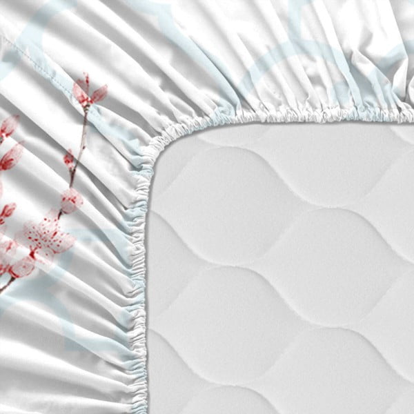 Памучен чаршаф , 140 x 200 cm Sakura - Happy Friday Basic-image-2