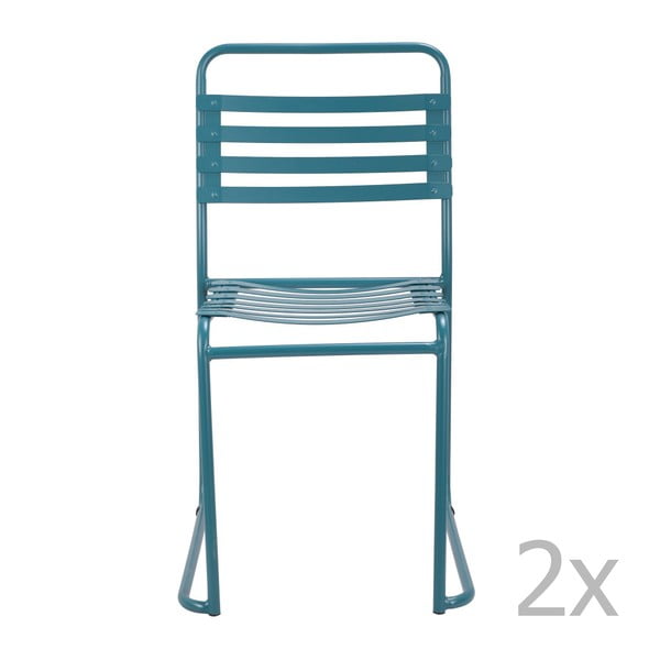 Sada 2 modrých židlí Red Cartel Park