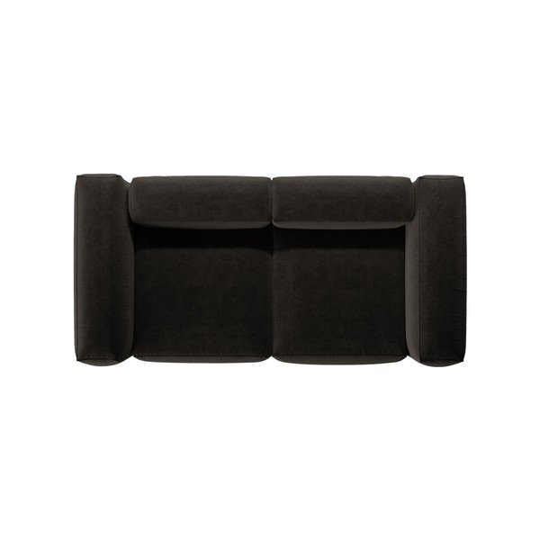 Черен диван 224 cm Bergamo – Cosmopolitan Design-image-3