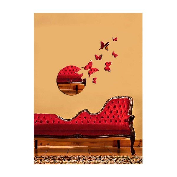 Декоративно огледало Пеперуди, 61 x 60 cm - Desire-image-1