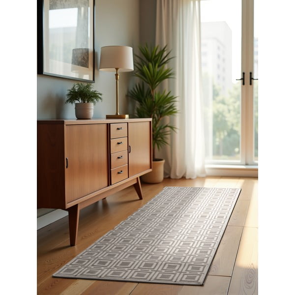 Кремава пътека 80x240 cm Perles Howlite – Elle Decoration-image-3