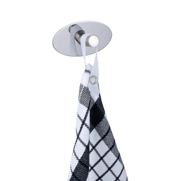 Комплект от 2 самозадържащи се куки от неръждаема стомана Piceno - Wenko-image-2