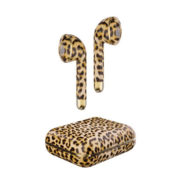 Безжични слушалки с кутия Air 1 Leopard - Happy Plugs-image-4